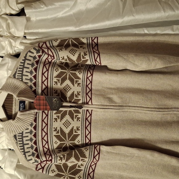 Chaps full zip sweater - Picture 2 of 7